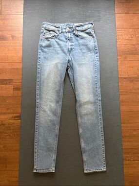 H&M Women's Skinny Jeans in Light Blue Denim